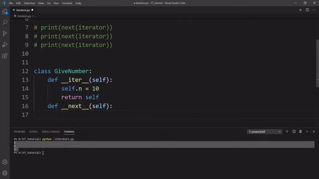 Iterator in python | Part 15 | python tutorial for beginners | learn python in tamil