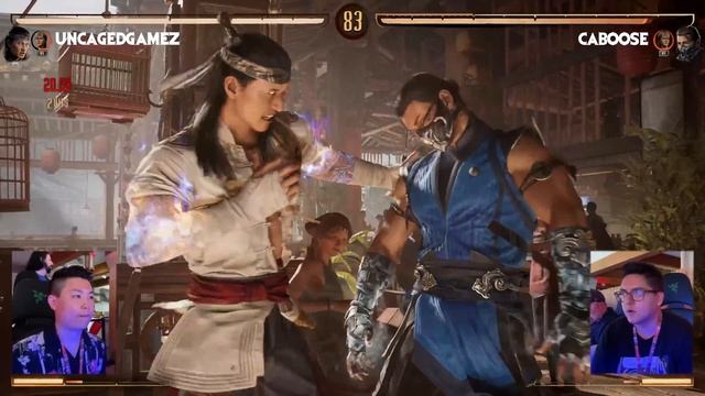 MORTAL KOMBAT 1 - UNCAGEDGAMEZ VS CABOOSE... ROUND 2!! смотреть онлайн