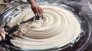 Изготовление гипсовой розетки