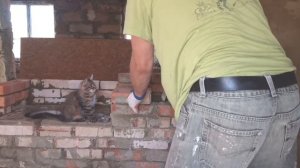 Груба весь процесс кладки