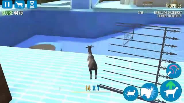 Баги и приколы в Goat Simulator. Чуть не взломал карту. смотреть онлайн