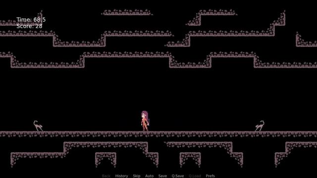 Semi Platformer In Renpy