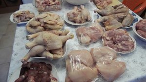Заготовки из курицы. Запасы на месяц.