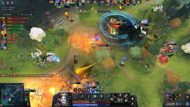 Royal Never Give Up vs OG (1 игра) | ХАЙЛАЙТЫ смотреть онлайн