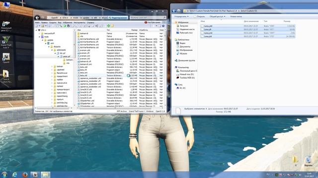 GTA 5 mod Sims 4 Custom Female Ped - ГТА 5 моды - установка мода смотреть онлайн
