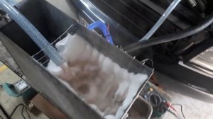 Промывка печки Ауди А8 жесть.