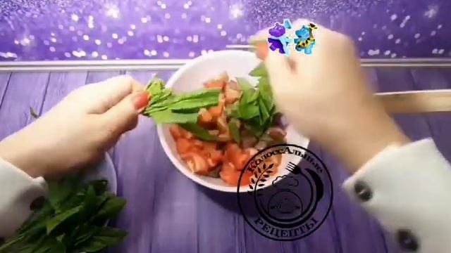 Салат с печенкой для похудения. Колоссальный рецепт. смотреть онлайн