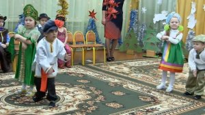 2015 год. Танец Зимушка-Зима в Детском саду "Журавушка", в группе "Утята" г. Курчатов. Казахстан