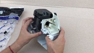 Двигатель бензопилы Stihl MS 180. Обзор и комплектация.