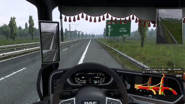 ETS 2 топливо в Катанье серия 2