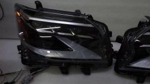 Фары Lexus GX 460 2014 - 2019 в стиле 2020 г