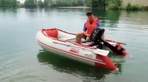 Как ведет себя Лодка 270 Мотор T5 л.с.