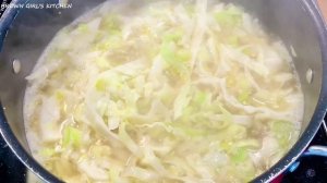 CABBAGE SOUP for DETOX and WEIGHT LOSS | VEGAN SOUP | EASY QUICK SIMPLE INGREDIENTS CABBAGE SOUP