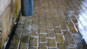 Ошибка при укладке тротуарной плитки | Неправильная разуклонка | Ошибки