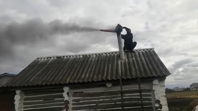 Вакуумная чистка дымоходов смотреть онлайн