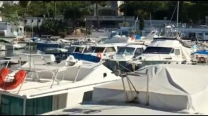 Port Galice. Cap d'Antibes . Антиб. Порты Лазурного Берега Франции. Яхты в порту