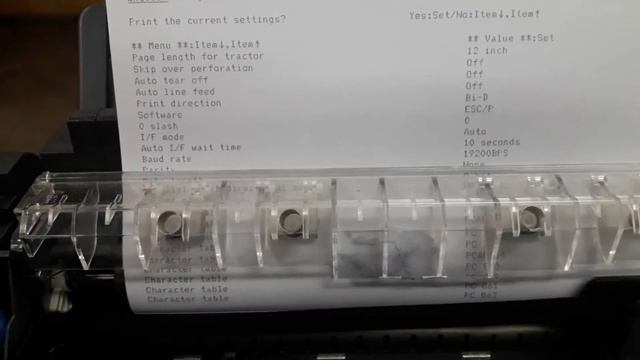 Epson lx-350 русификация (меняем кодировку на PC 866) смотреть онлайн