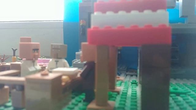 Lego Minecraft Паук