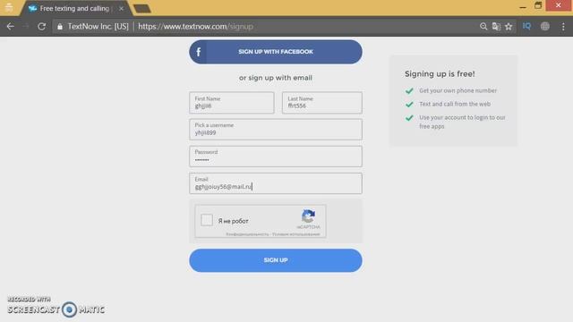 Как создать виртуальный номер телефона бесплатно $ Для ВК без симки для приема смс $ Номер США