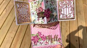 Floral Twist Card - Spellbinders APG