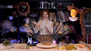 Композиция из сухоцветов! (Мастер-класс от Kazanflowerschool)