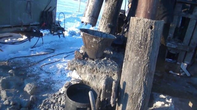 Работа на БУ-20 в геологоразведке