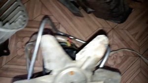 Из моторчика отопителя салона автомобиля, я сделал вентилятор 12 вольтовый, для просушки погреба в