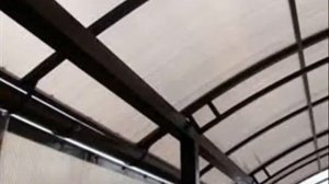 Строим навес из поликарбоната своими руками. ПОШАГОВО