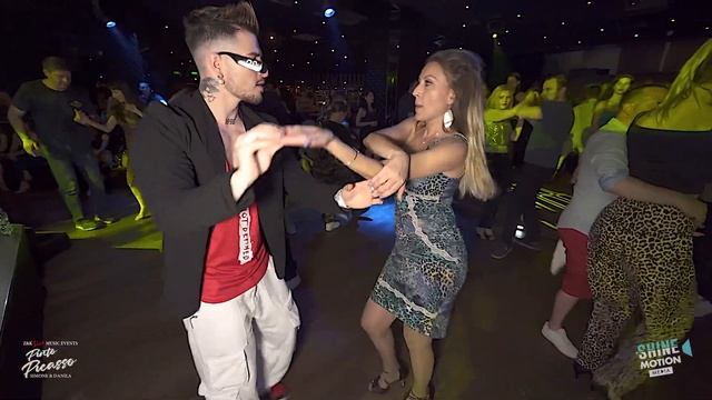 Simone & Kostadinka Yordanova - Bachata Social Dance | Pinto Picasso Live in Sofia смотреть онлайн