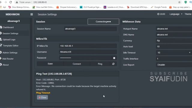 Mengganti Port API Mikhmon смотреть онлайн
