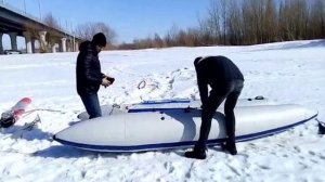 Катамаран "SibCat-14". 2018 год. Разборка