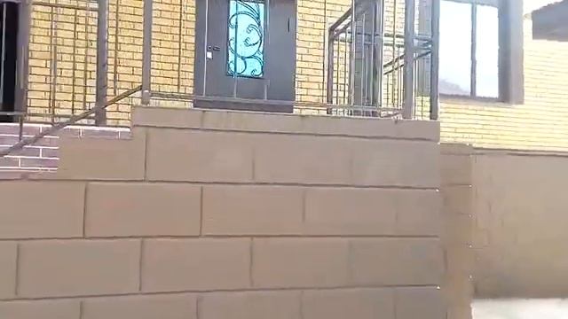 Объект отделка цокольного этажа термопанелью полностью сдан. С допработами по отделке входной групп