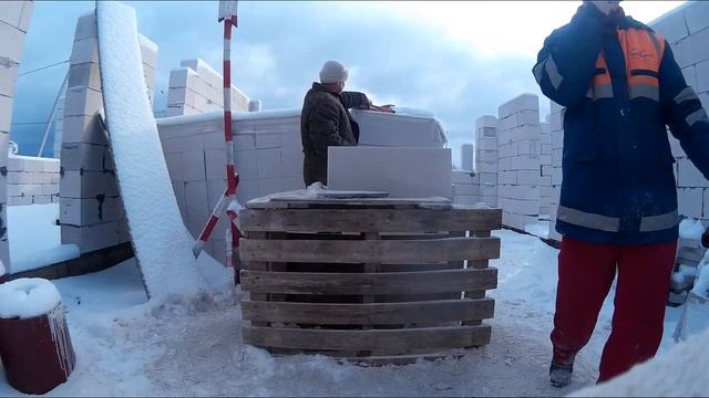 35. Как быстро сделать лоток под перемычку из ГС блока смотреть онлайн