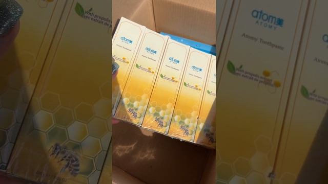 Посылка из корейского интернет-магазина Atomy?? Распаковка!! смотреть онлайн