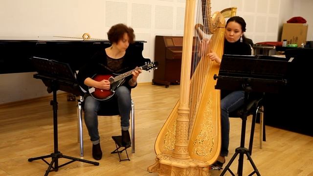 Рафаэлло Калаче. Мазурка для мандолины и арфы смотреть онлайн