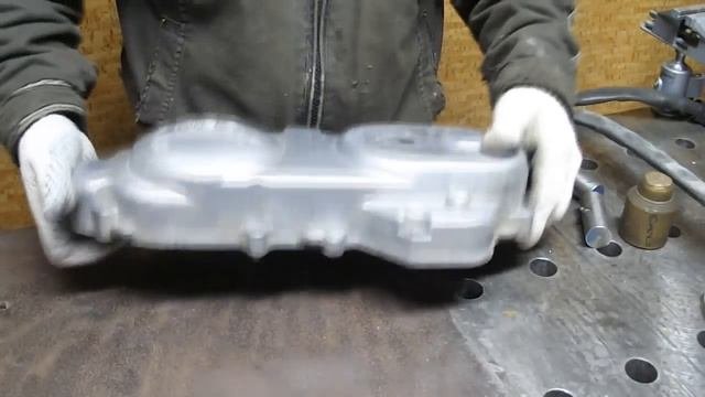 Ремонт крышки картера