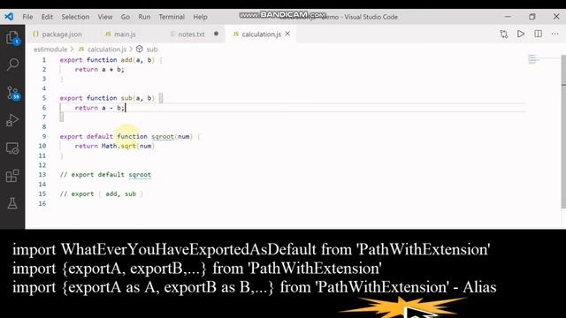 #5 Nodejs - Ecmascript Modules in nodejs, exports vs export and require vs import смотреть онлайн