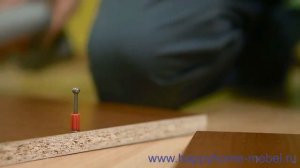 Установка эксцентриковых стяжек. Видеоинструкция