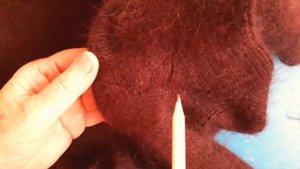 Вязаный джемпер на осень/зиму 50 размер. Мягкий приятный из пуха норки