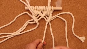 DIY Macrame Wall Hanging / 마크라메 / マクラメ / Макраме / Macramé / Makramee / makrome / ঝালর / म्याक्राम