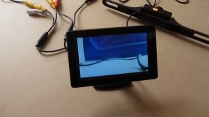 Car Rear View Camera LCD Monitor 4.3 inch
