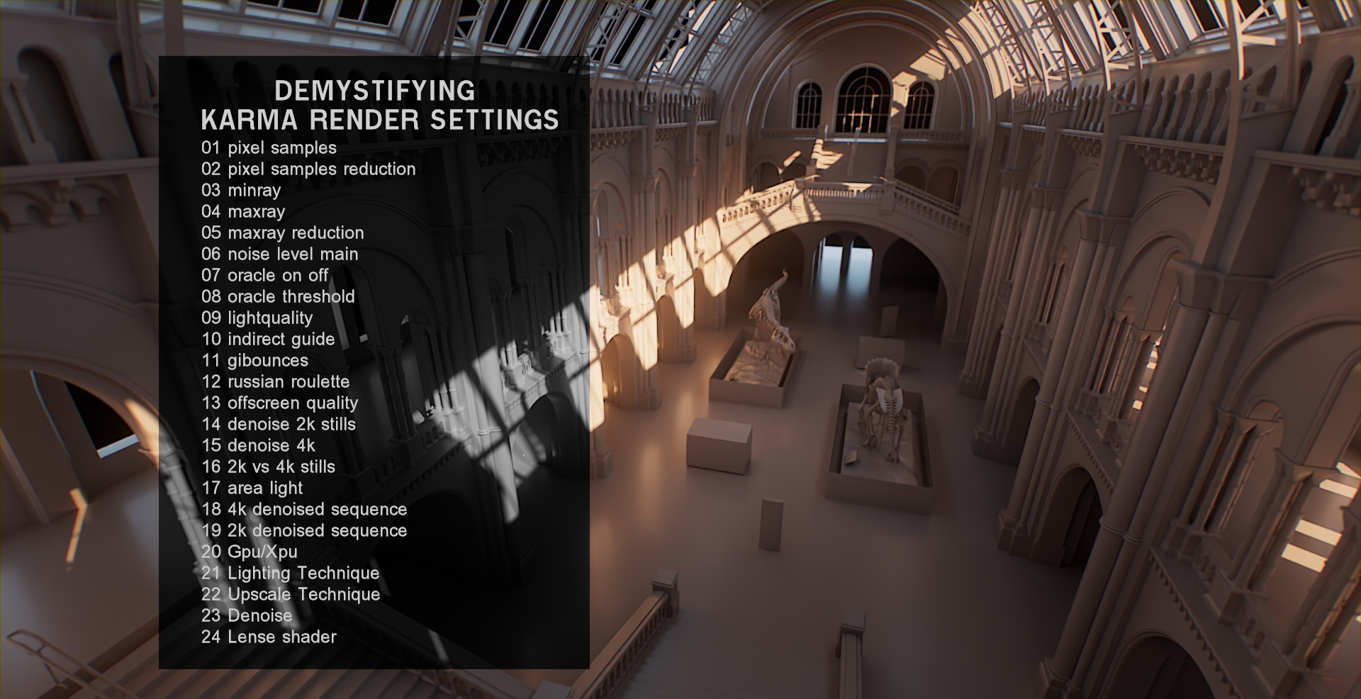 Rendering with Karma in Houdini 19 (Demystifying Render Settings)