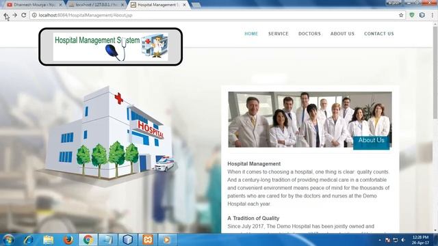 Hospital Management System Project in java смотреть онлайн