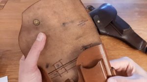 Обзор репарационной кобуры 1952 г. для ТТ. Сравнение с кобурой ВОВ.