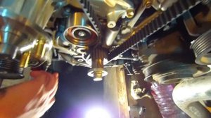 Замена ГРМ 1JZ-GTE VVTi. Замена помпы 1JZ-GTE VVTi. Вскрыли поддон и оказалось не зря!!!