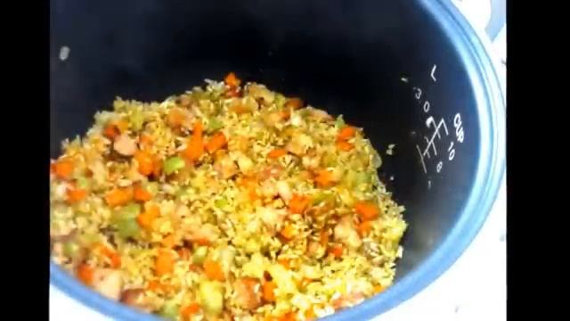 Рис с овощами в мультиварке смотреть онлайн