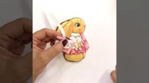 Имбирный зайка. Имбирный пряник