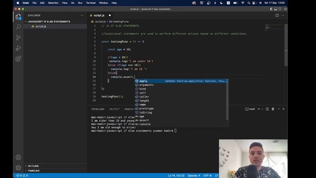 Learn JS Conditional Statements | JavaScript Conditionals | Javascript Tutorial