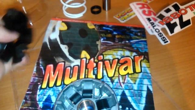 Спортивный вариатор Malossi Multivar для Honda Dio 18,24,34,35,35ZX распаковка! смотреть онлайн