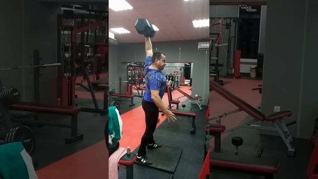 Гантельный швунг 50 кг. смотреть онлайн